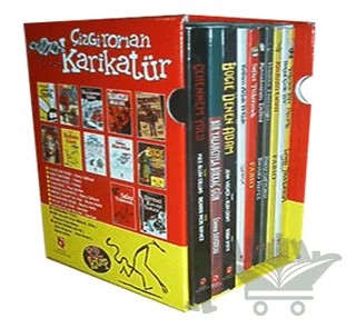 Çizgi Roman Karikatür Dizisi (10 Kitap Takım) – Kolektif – Aksoy Yayıncılık kitap kapağı