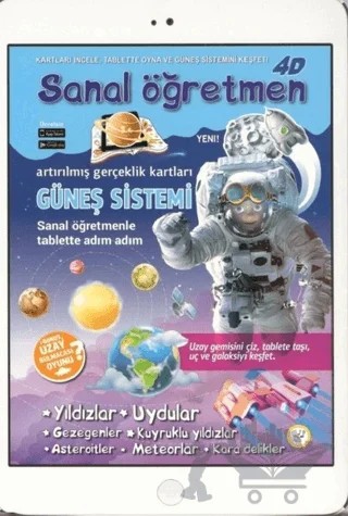 Sanal Öğretmen - Güneş Sistemi – Kolektif – Artge Kids kitap kapağı