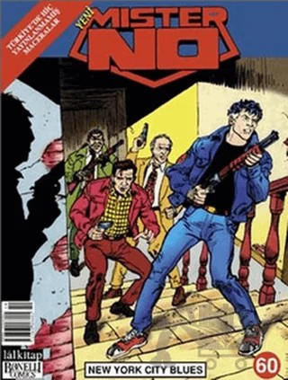 Yeni Mister No Sayı: 60 New York City Blues – Lal Kitap kitap kapağı