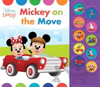 Disney Baby Mickey Mouse, Minnie, And More!: Mickey On the Move – Kolektif – Pi Kids kitap kapağı