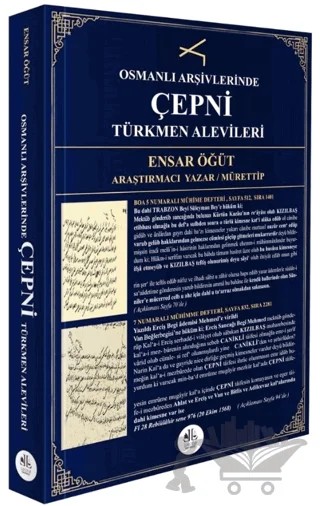 Osmanlı Arşivlerinde Çepni Türkmen Alevileri – Ensar Öğüt – Legem Yayınevi kitap kapağı