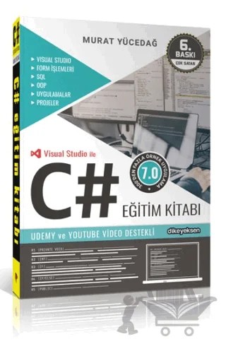 C# Eğitim Kitabı – Murat Yücedağ – Dikeyeksen Yayın Dağıtım kitap kapağı