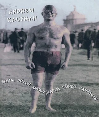 Benim Bütün Arkadaşlarım Süper Kahraman – Andrew Kaufman – Arka Bahçe Yayıncılık kitap kapağı