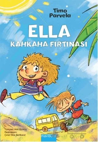 Ella - Kahkaha Fırtınası – Timo Parvela – Mavibulut Yayınları kitap kapağı