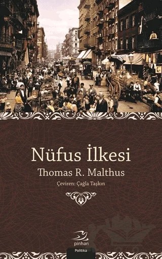Nüfus İlkesi – Thomas R. Malthus – Pinhan Yayıncılık kitap kapağı