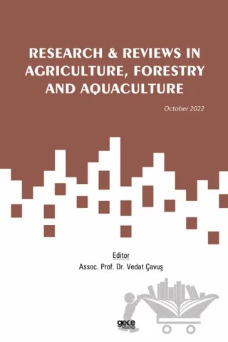 Research and Reviews in Agriculture, Forestry and Aquaculture - October 2022 – Vedat Çavuş – Gece Kitaplığı kitap kapağı
