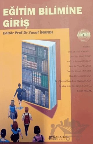 Eğitim Bilimine Giriş – Yusuf İnandı – Karahan Kitabevi kitap kapağı