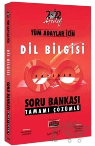 2022 Hedef Serisi Tüm Adaylar İçin Payidar Dil Bilgisi Tamamı Çözümlü Soru Bankası – Kolektif – Yargı Yayınevi kitap kapağı