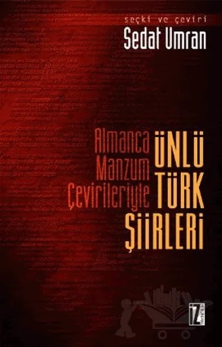 Almanca Manzum Çevirileriyle Ünlü Türk Şiirleri – Kolektif – İz Yayıncılık kitap kapağı