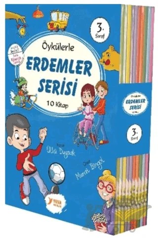 3. Sınıflar İçin Öykülerle Erdemler Serisi 10 Kitap – Ülkü Duysak – Yuva Yayınları kitap kapağı