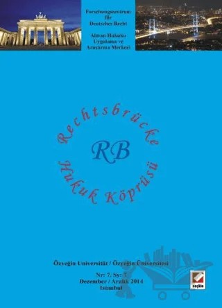 Hukuk Köprüsü Dergisi Sayı: 7 Rechtsbrücke – Seçkin Yayıncılık kitap kapağı