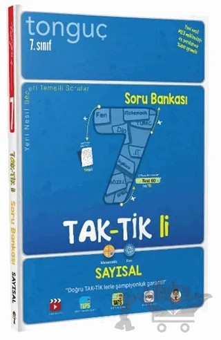 7. Sınıf Tak-Tik li Sayısal Soru Bankası – Kolektif – Tonguç Akademi kitap kapağı