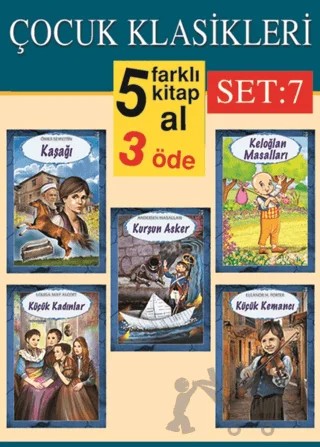 Çocuk Klasikleri Set: 7 (5 Kitap Takım) – Kolektif – İskele Yayıncılık kitap kapağı
