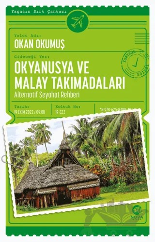 Okyanusya ve Malay Takımadaları: Alternatif Seyahat Rehberi – Okan Okumuş – Nova Kitap kitap kapağı