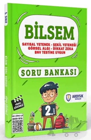 2. Sınıf Bilsem Soru Bankası Tamamı Video Çözümlü – Kollektif – Ardışık Yayınları kitap kapağı