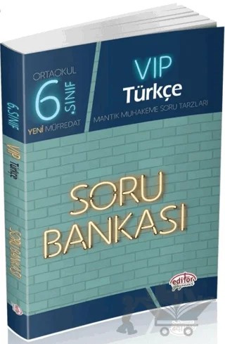 6. Sınıf VIP Türkçe Soru Bankası – Kolektif – Editör Yayınevi kitap kapağı