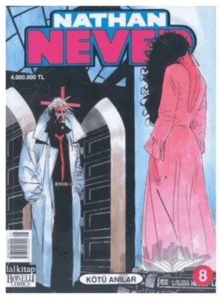 Nathan Never Sayı: 8 Kötü Anılar – Lal Kitap kitap kapağı