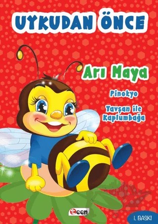 Uykudan Önce Arı Maya – Kolektif – Teen Yayıncılık kitap kapağı