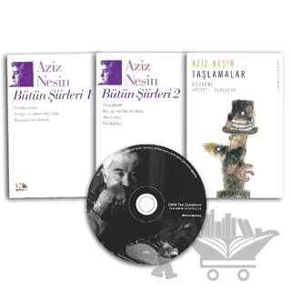 Aziz Nesin'den Şiirler: 3 Kitap 1 CD – Aziz Nesin – Nesin Yayınevi kitap kapağı
