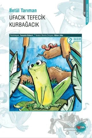 Ufacık Tefecik Kurbağacık – Betül Tarıman – Can Çocuk Yayınları kitap kapağı