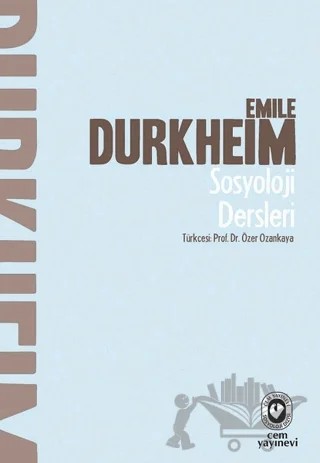 Sosyoloji Dersleri – Emile Durkheim – Cem Yayınevi kitap kapağı