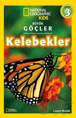 National Geographic Kids: Kelebekler – Laura Marsh – Beta Kids kitap kapağı