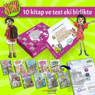 3. Sınıf Short Storıes 10lu Hikaye – Kolektif – ONburda Yayınları kitap kapağı