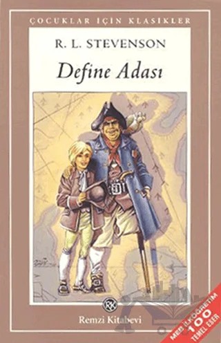 Define Adası – Robert Louıs Stevenson – Remzi Kitabevi kitap kapağı