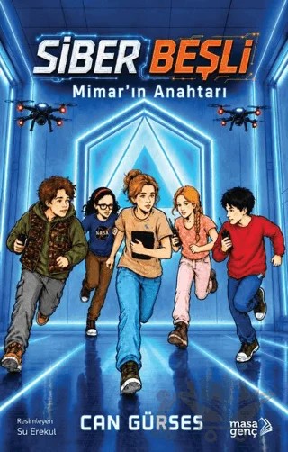 Siber Beşli – Mimarın Anahtarı – Can Gürses – Masa Kitap kitap kapağı