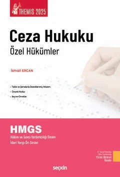 THEMIS – Ceza Hukuku Özel Hükümler Konu Kitabı – İsmail Ercan – Seçkin Yayıncılık kitap kapağı