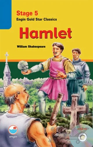 Hamlet (Cd'li) - Stage 5 – William Shakespeare – Engin Yayınevi kitap kapağı