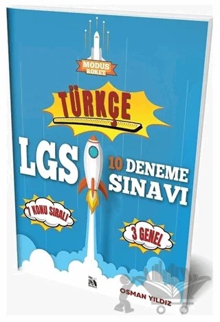 LGS Türkçe 10 Deneme Sınavı – Osman Yıldız – Modus Yayınları kitap kapağı