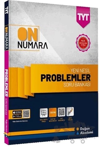 TYT On Numara Yeni Nesil Problemler Soru Bankası – Kolektif – Doğan Akademi kitap kapağı