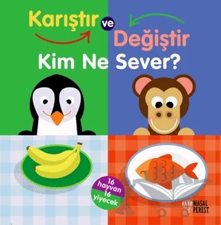 Karıştır ve Değiştir Kim ne Sever – Kolektif – Masalperest kitap kapağı