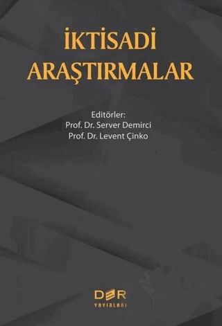 İktisadi Araştırmalar – Kolektif – Der Yayınları kitap kapağı