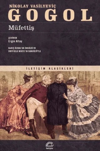 Müfettiş – Nikolay Vasilyeviç Gogol – İletişim Yayınevi kitap kapağı