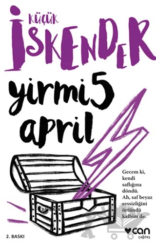 Yirmi 5 April – Küçük İskender – Can Yayınları kitap kapağı