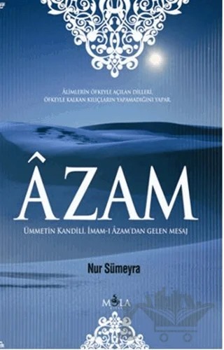 Azam – Nur Sümeyra – Mola Kitap kitap kapağı