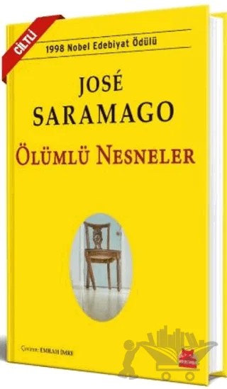 Ölümlü Nesneler – Jose Saramago – Kırmızı Kedi Yayınevi kitap kapağı