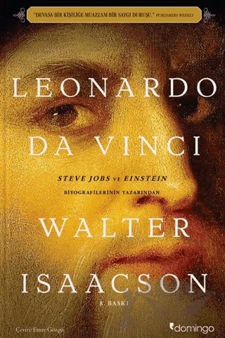 Leonardo Da Vinci – Walter Isaacson – Domingo Yayınevi kitap kapağı