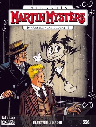 Martin Mystere Sayı 256 - Elektrikli Kadın – Davide Barzi – Lal Kitap kitap kapağı