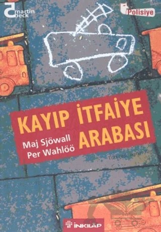 Kayıp İtfaiye Arabası – Maj Sjöwall, Per Wahlöö – İnkılap Kitabevi kitap kapağı