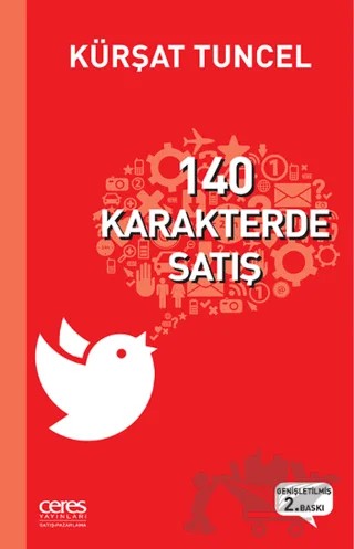 140 Karakterde Satış – Kürşat Tuncel – Ceres Yayınları kitap kapağı