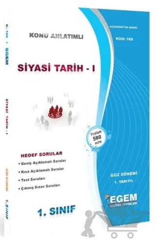 1. Sınıf Siyasi Tarih Bahar Dönemi Konu Anlatımlı Soru Bankası 2. Yarıyıl 1164 – Kolektif – Egem Eğitim Yayınları kitap kapağı