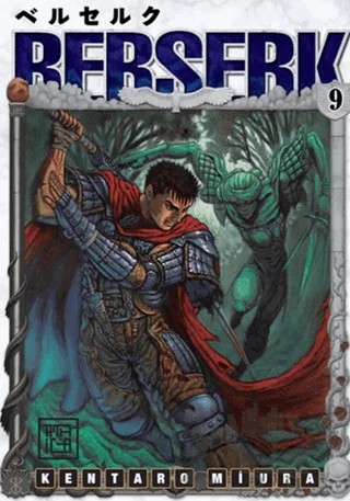 Berserk 9 – Kentaro Miura – Athica Yayınları kitap kapağı