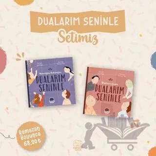 Dualarım Seninle Seti 2 Kitap – Sait Köşk – Karavan Çocuk Yayınları kitap kapağı