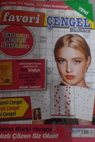 Favori Çengel Bulmaca 2024 – Maxi Yayıncılık kitap kapağı