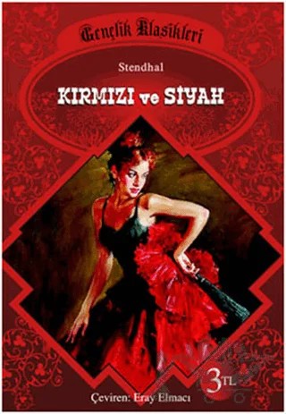 Kırmızı ve Siyah – Marie-Henri Beyle Stendhal – Kirpi Yayıncılık kitap kapağı