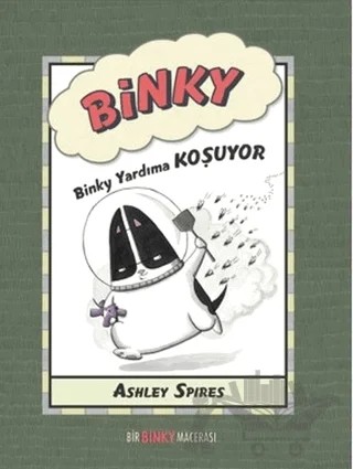 Binky Yardıma Koşuyor – Ashley Spires – MEAV Yayıncılık kitap kapağı