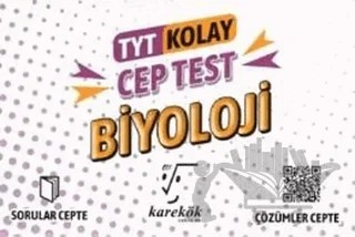 TYT Cep Test Biyoloji (Kolay) – Kolektif – Karekök Yayıncılık kitap kapağı
